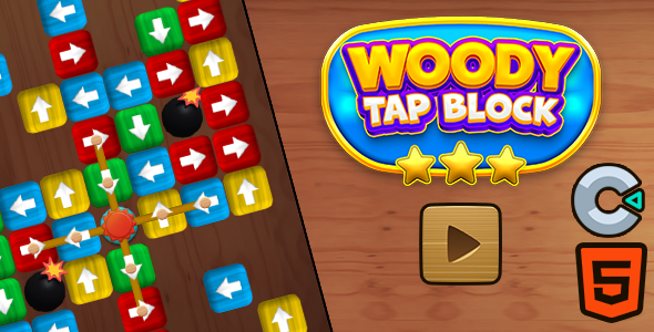 Woody Tap Block - Html5 (Construct3) - CodeCanyon Item for Sale