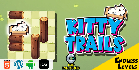 Kitty Trails HTML5 Construct 3 Game - CodeCanyon Item for Sale