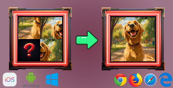 Sliding Puzzle - HTML5 Game (Phaser 3) - CodeCanyon Item for Sale