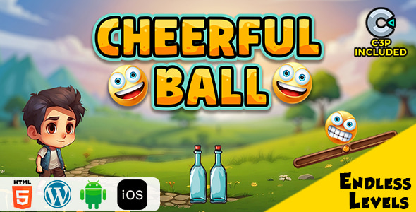 Cheerful Ball HTML5 Construct 3 Game - CodeCanyon Item for Sale