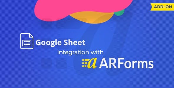 Google Sheets integration with ARForms - CodeCanyon Item for Sale