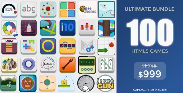 Ultimate Trezegames Bundle (100 games) - CodeCanyon Item for Sale