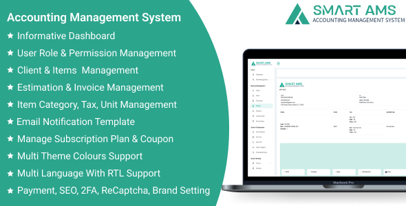 Smart AMS SaaS - Accounting Management System by smartwebinfotech ...