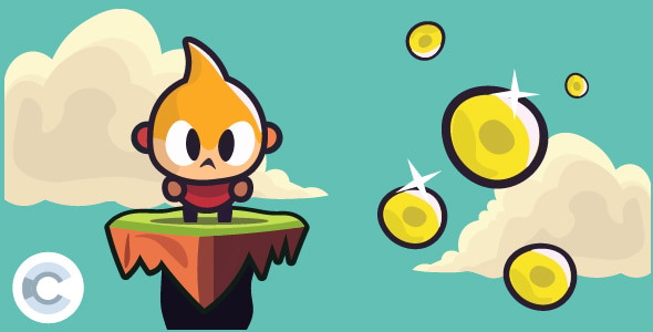 Falling Man | Endless | Construct 3 - CodeCanyon Item for Sale