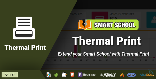 Smart School Thermal Print - CodeCanyon Item for Sale