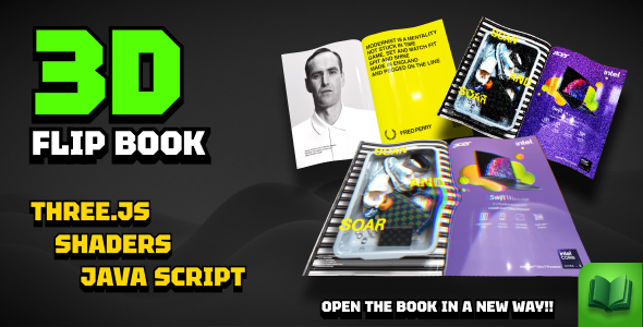 3D Flip Book - CodeCanyon Item for Sale