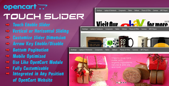 opencart touch slider - CodeCanyon Item for Sale