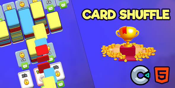 Card Shuffle - Html5 (Construct3) - CodeCanyon Item for Sale
