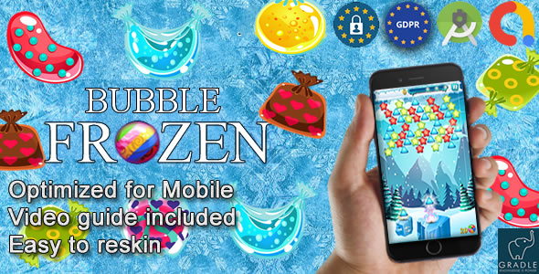 Bubble Frozen (Admob + GDPR + Android Studio) - CodeCanyon Item for Sale