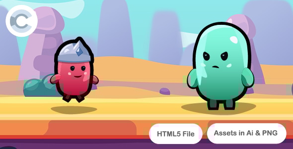 Slime Runner | Endless | Construct3 - CodeCanyon Item for Sale