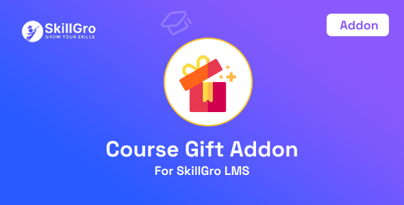 SkillGro LMS - Gift Course Addon - CodeCanyon Item for Sale