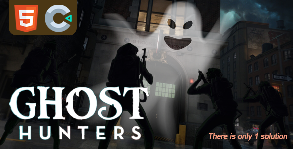 Ghost Hunters (HTML5 Game - Construct 3) - CodeCanyon Item for Sale