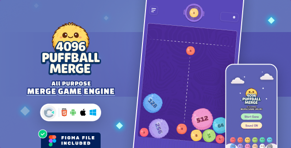 Puffball Merge - CodeCanyon Item for Sale
