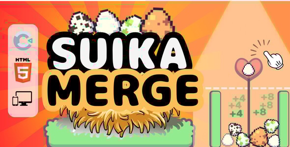 Suika Merge Eggs - The Best One! Watermelon (capx Not Included) - CodeCanyon Item for Sale