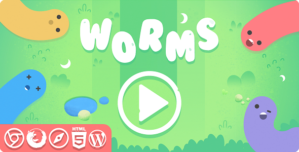Worms - HTML5 Game - CodeCanyon Item for Sale