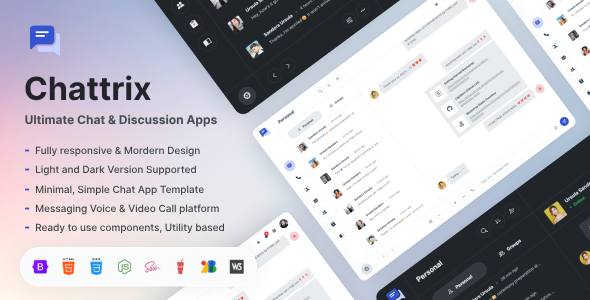 Chattrix | Ultimate Chat & Discussion Platform - CodeCanyon Item for Sale