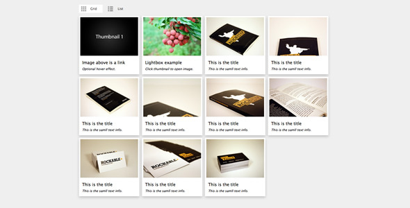 jQuery Grid and List Switch - CodeCanyon Item for Sale