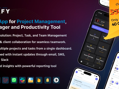 Taskify Flutter App - Project Management, Task Manager and Productivity ...