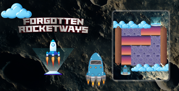 Forgotten Rocketways – Action Arcade HTML5 Game (Construct 3) - CodeCanyon Item for Sale