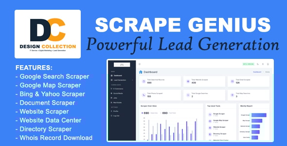 Scrape Genius - Geração de leads poderosa - Item à venda no CodeCanyon