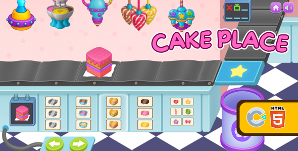 Cake Place - Game HTML5 (C3p) - CodeCanyon Item for Sale