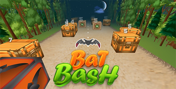 Bat Bash - Box Breaker Game | Construct 3 | HTML5 | 3D - CodeCanyon Item for Sale