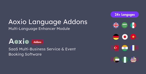 Aoxio Language Addons - Multi-Language Enhancer Module - CodeCanyon Item for Sale