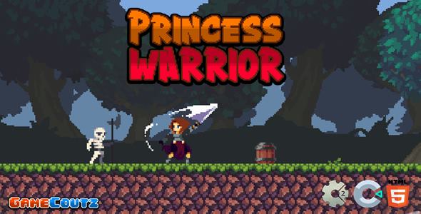 Princess Warrior - Construct Game - CodeCanyon Item for Sale