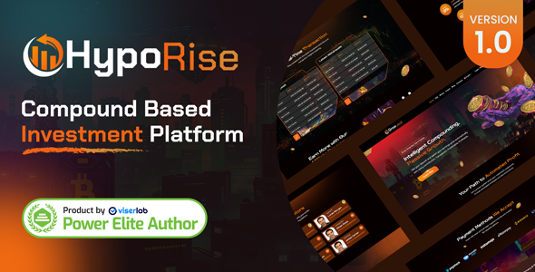HypoRise - Compound Based HYIP Investment Platform - CodeCanyon Item for Sale