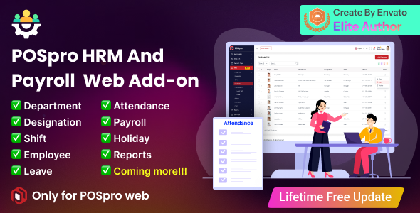 POSpro – HRM & Payroll Web Add-on - CodeCanyon Item for Sale