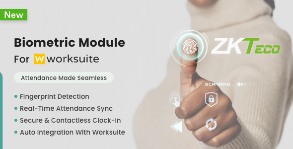 Biometric Module for Worksuite - CodeCanyon Item for Sale