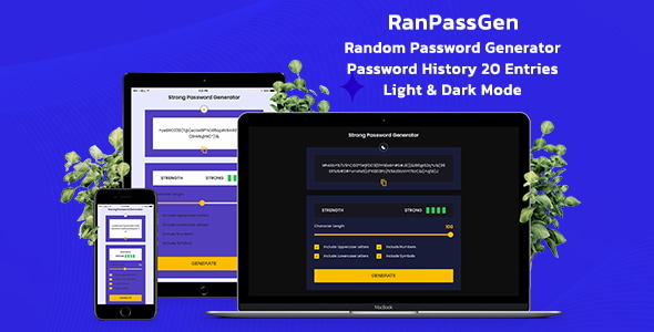 RanPassGen - Random Password Generator - CodeCanyon Item for Sale