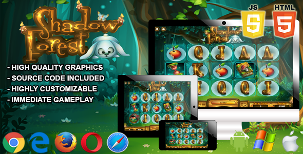 Shadow Forest - HTML5 Slot Machine - CodeCanyon Item for Sale