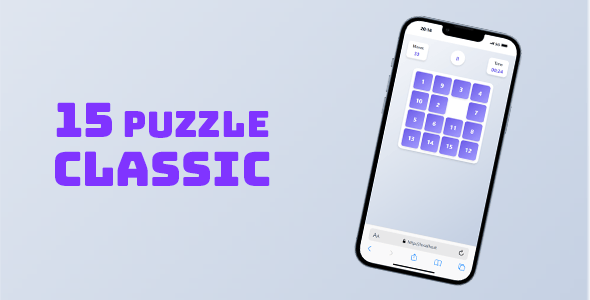15 Puzzle Classic - CodeCanyon Item for Sale