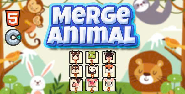 Merge Animal - Construct3 - HTML - CodeCanyon Item for Sale