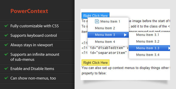 PowerContext - CodeCanyon Item for Sale