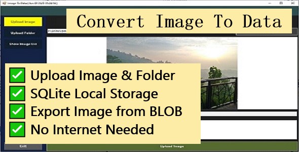 Convert Image To Data - Windows Desktop App - CodeCanyon Item for Sale