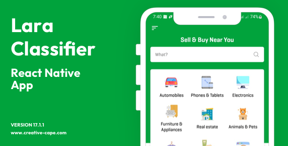 LaraClassifier App - CodeCanyon Item for Sale