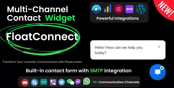 FloatConnect - Advanced Multi-Channel Contact Widget for WordPress - CodeCanyon Item for Sale