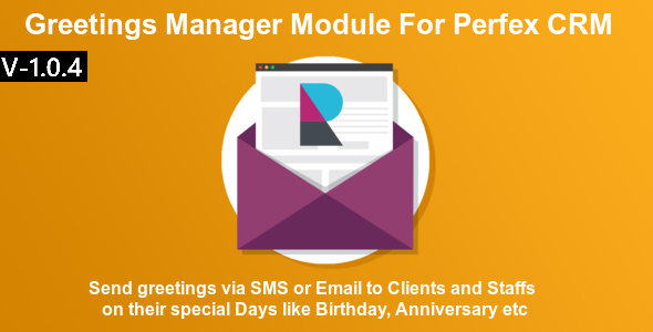 Greetings Manager Module For Perfex CRM - CodeCanyon Item for Sale