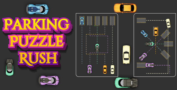 Parking Puzzle Rush – Unity 3D Puzzle Game with AdMob - CodeCanyon Item for Sale