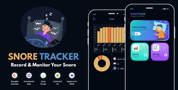 Snore Tracker Record Your Snore with AdMob Ads Android - CodeCanyon Item for Sale