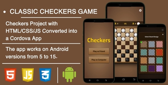 Android app for checkers - CodeCanyon Item for Sale
