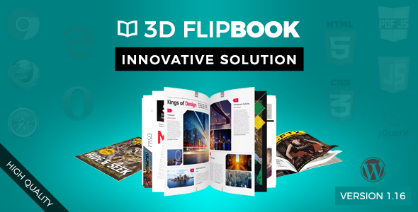 WordPress FlipBook - CodeCanyon Item for Sale
