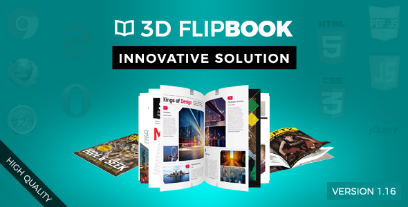 3D FlipBook - CodeCanyon Item for Sale