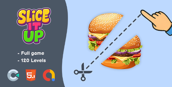 Slice It Up - HTML5 Game | Construct 3 - CodeCanyon Item for Sale