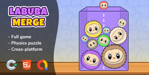 Labuba Merge - HTML5 Game | Construct 3 - CodeCanyon Item for Sale