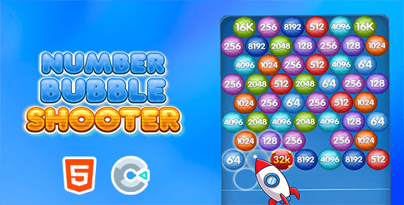 Number Bubble Shooter - Html5 (Construct3) - CodeCanyon Item for Sale