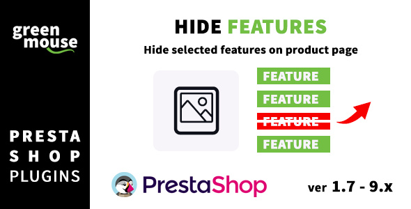 Hide selected features on Prestashop product page - CodeCanyon Item for Sale