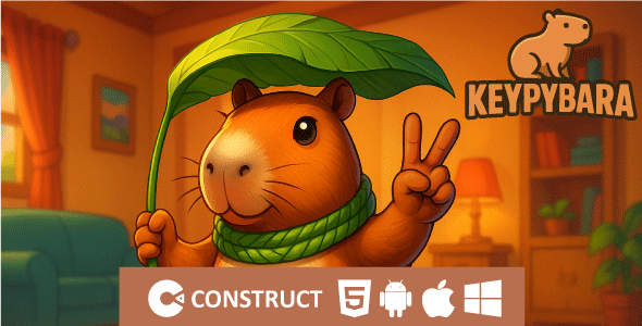 Keypybara - HTML5 Mobile Game - CodeCanyon Item for Sale